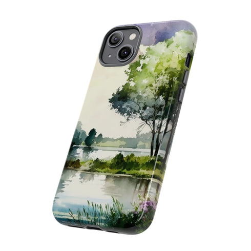 Summer Day by the Lake - Impact Resistant Phone Case